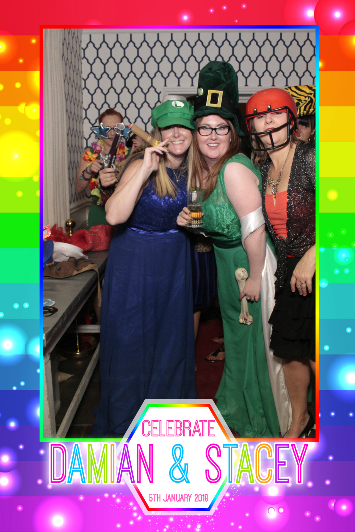Damian and Stacey's Wedding | View more photos from the event at gallery.myphotoboothexperience.co.uk/u/MyPhotoBoothExperienceLtd/Damian-and-Staceys-Wedding